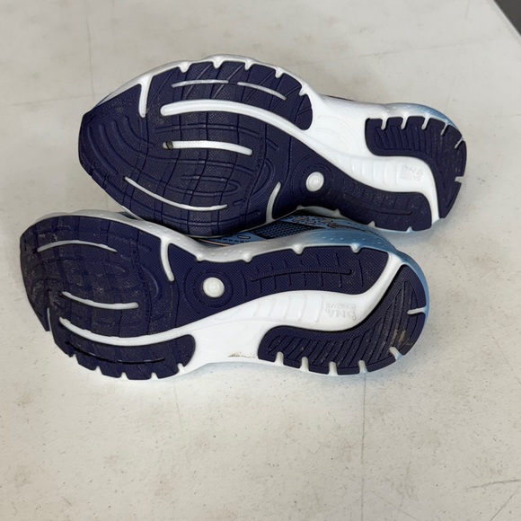 Women’s Brooks Glycerin 20 Neutral Running Shoe Blue/Peach/White Size 8 EUC - Picture 6 of 8